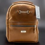 Leather Backpack - Tan