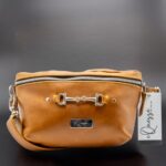 Leather Belt Bag - Tan