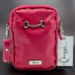 Petite Filly Compact Leather Bag – Pink