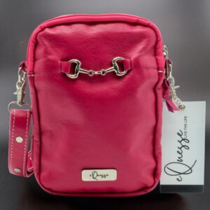 Petite Filly Compact Leather Bag – Pink