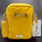 Petite Filly Compact Leather Bag – Yellow
