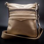 Wild Mare Leather Compact Crossbody Bag – Cream